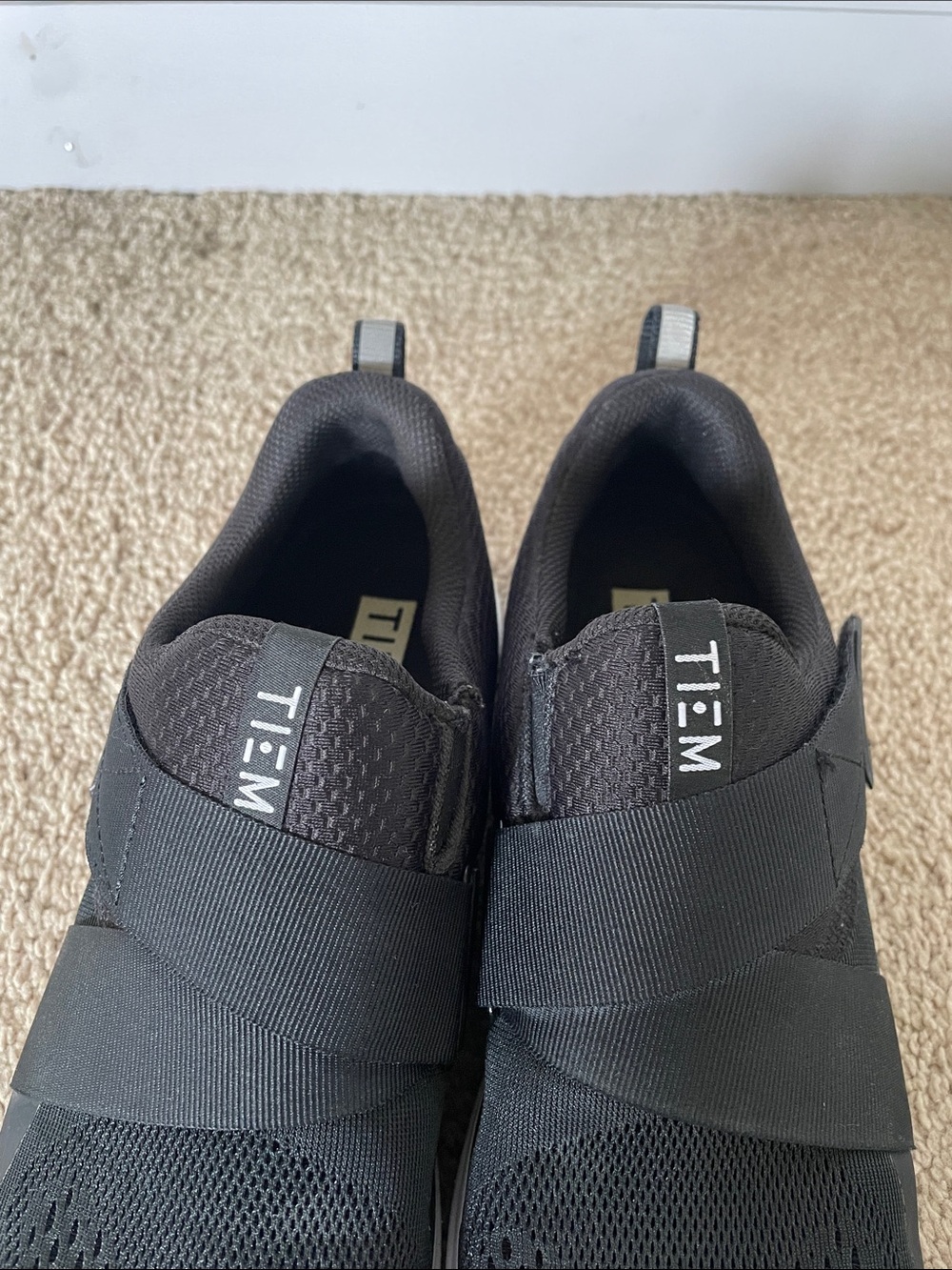 TIEM Slipstream Indoor Cycling Shoes Black Slip-On Women's 10 Athletic Sneakers - Picture 13 of 13